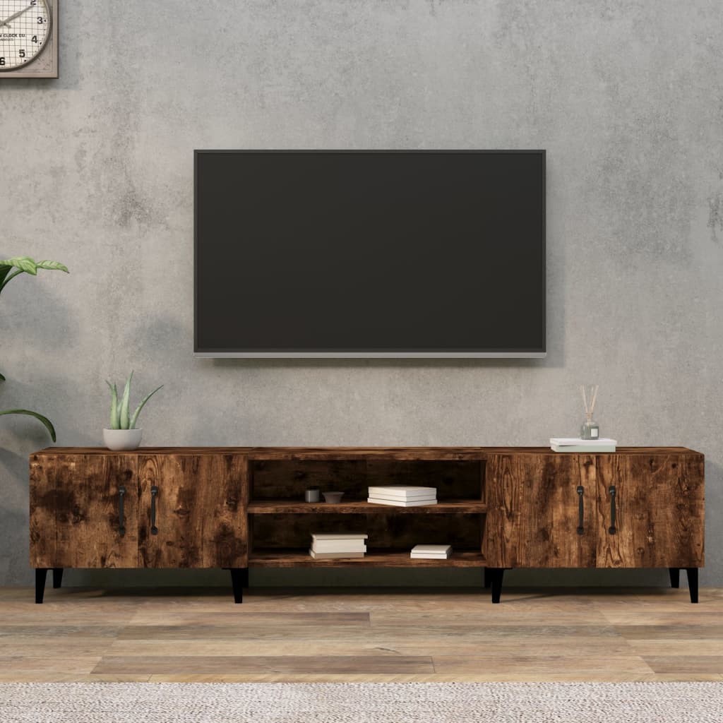 Tv-Meubel 180X31,5X40 Cm Bewerkt Hout